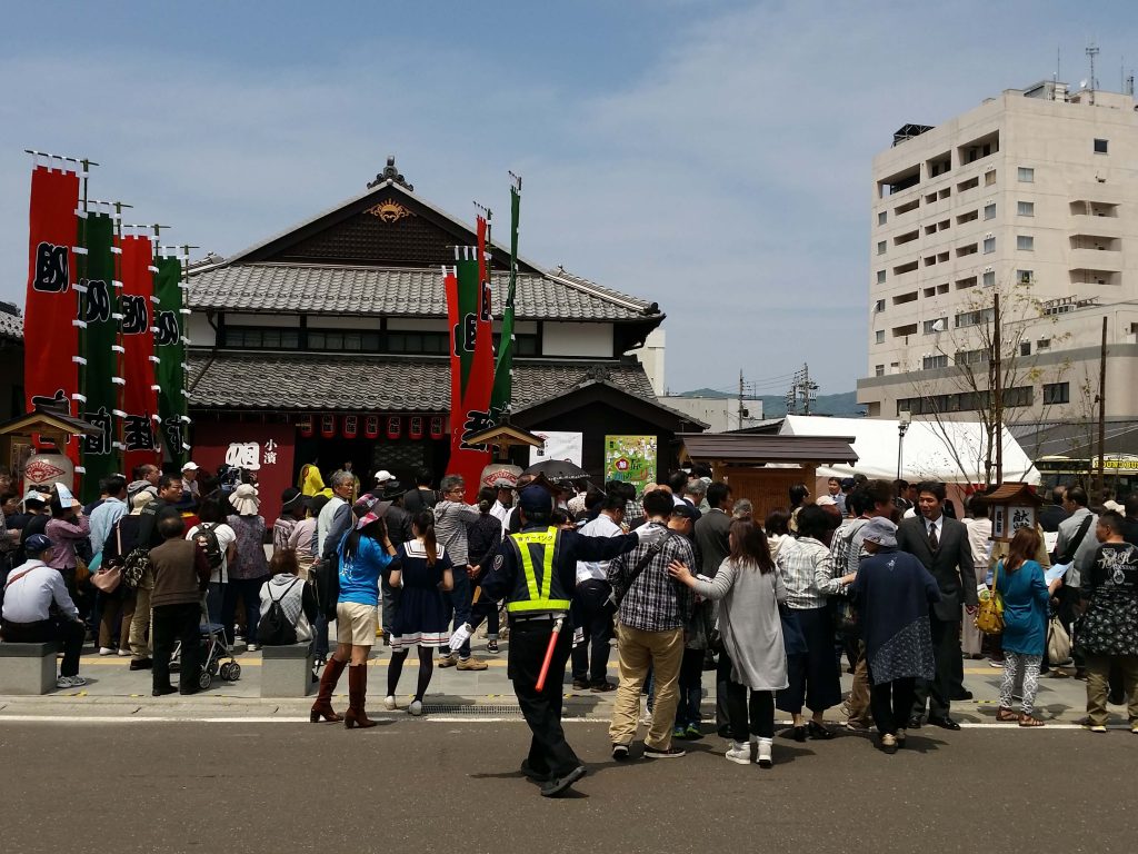 まちの駅オープンの様子