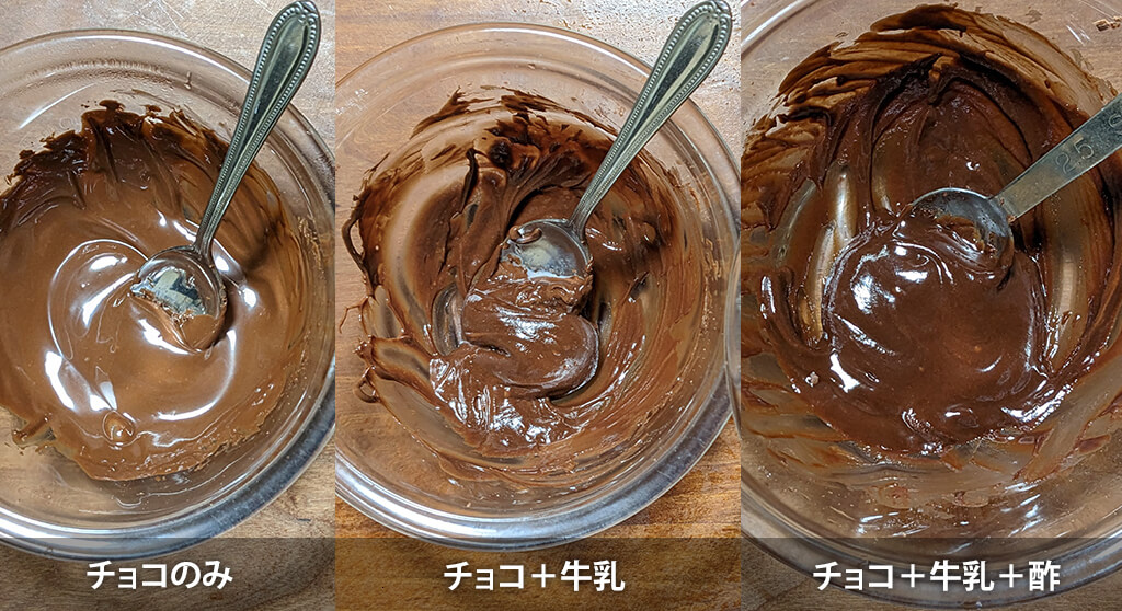 材料の組み合わせを変えてチョコクリームを味比べしてみた
