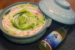 豚バラ＆白菜のミルフィーユ鍋
