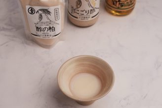 酢の粕で自家製にごり酢