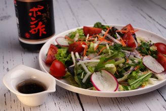 ポン酢で簡単ドレッシング