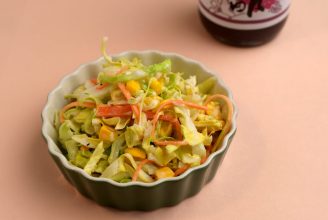 さくら酢コールスローサラダ