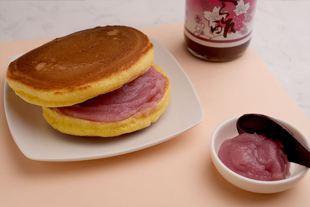 桜あんのどら焼き