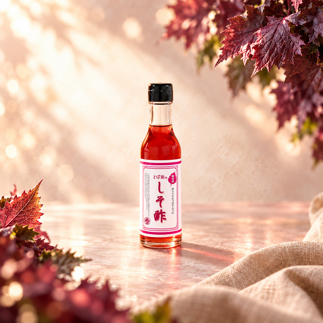 【秋限定】しそ酢 180ml